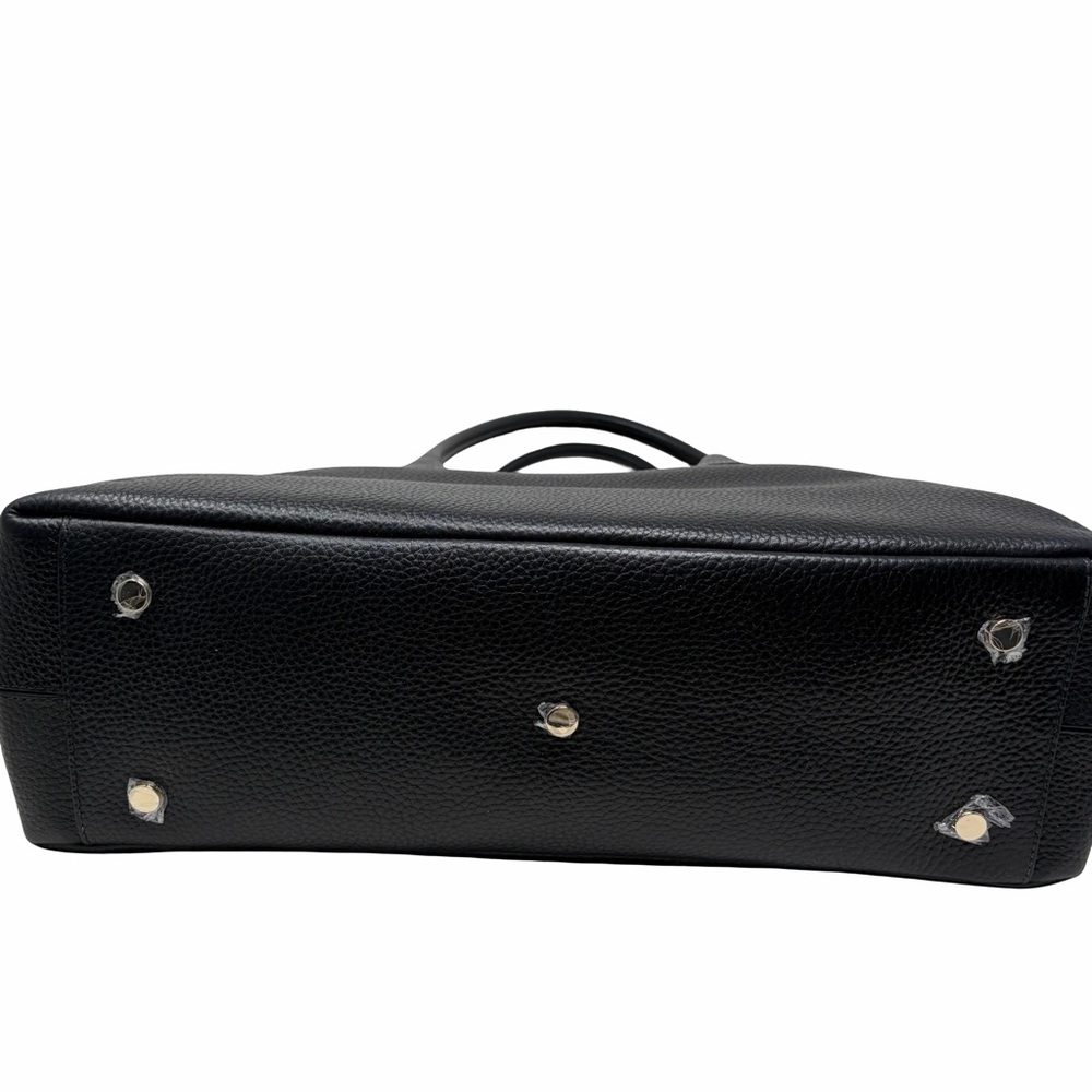Aspinal Large Paris Black Pebble Bag, NWT - Picture 8 of 16